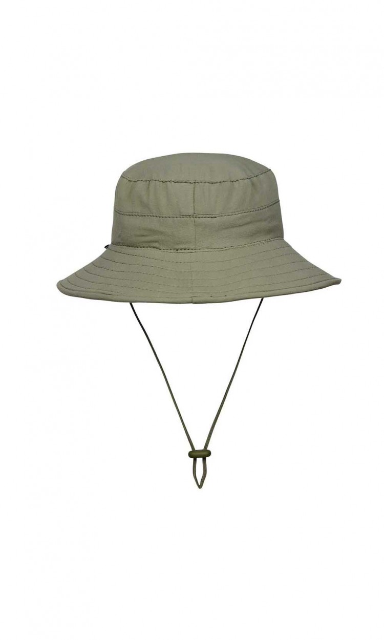 【预售】【BEDHEAD】HE-BU140-KHAKI宽檐太阳帽有帽带直立帽沿卡其（中国仓）