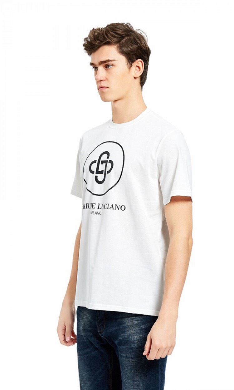 【CHARLIE LUCIANO】CL003TT印花T恤潮牌2020春夏季新款宽松个性男女同款短袖上衣（中国仓）