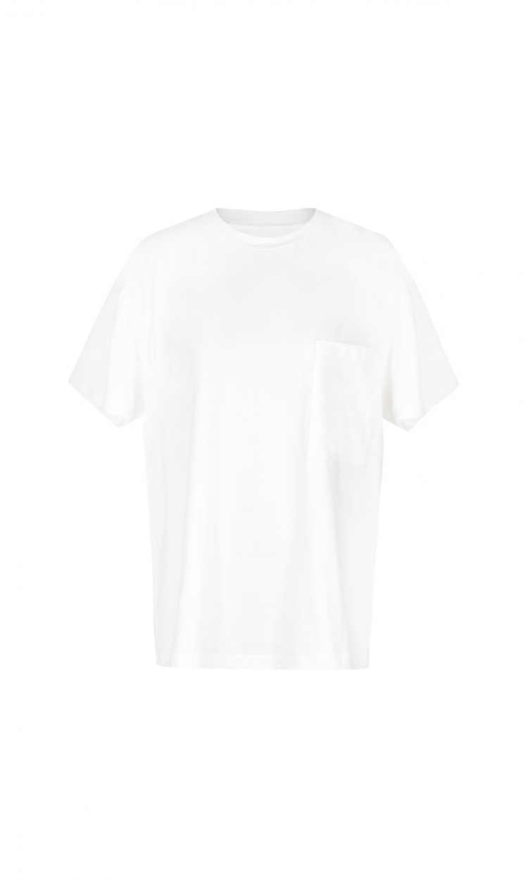 【DEVIL BEAUTY】DB18SS-TEE111WH超大口袋T恤白色（中国仓）