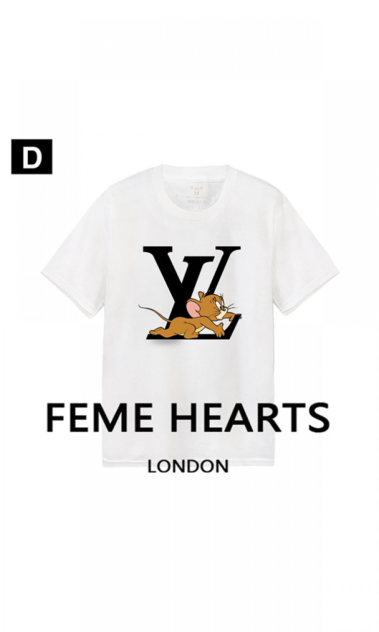 【FEME HEARTS】FHDX660036限量款鼠年恶搞短袖TEE新款休闲印花T恤（中国仓）
