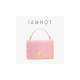 【HXXXXS】IAMNOT原创设计铆钉小方包181S262-11浅粉色（中国仓）