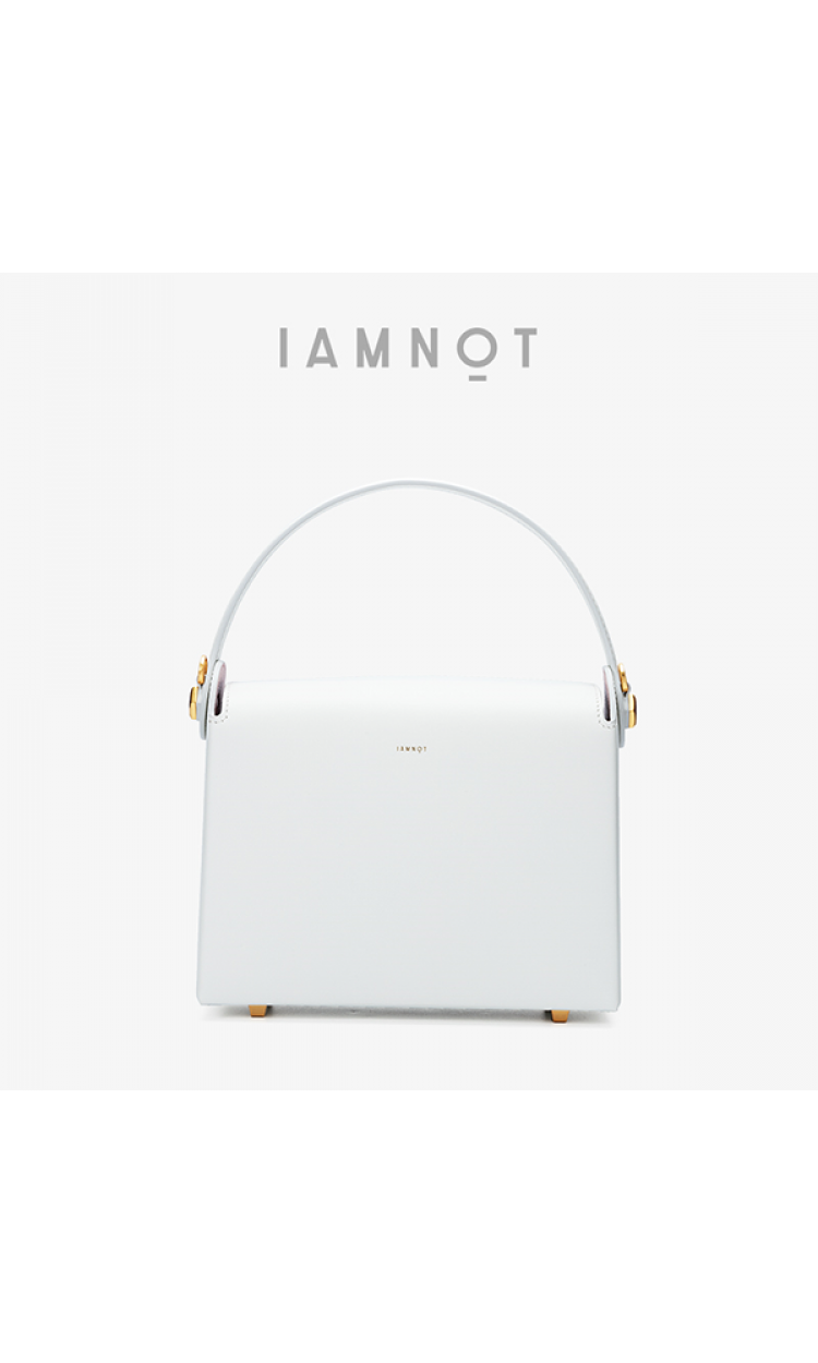 【HXXXXS】IAMNOT原创设计饭盒包-181S290-01白色（中国仓）