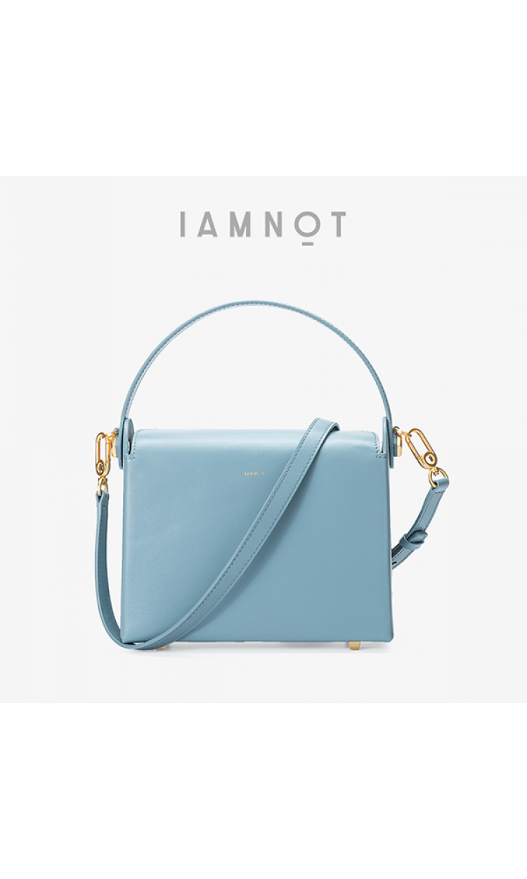 【HXXXXS】IAMNOT原创设计饭盒包-181S290-65蓝色（中国仓）