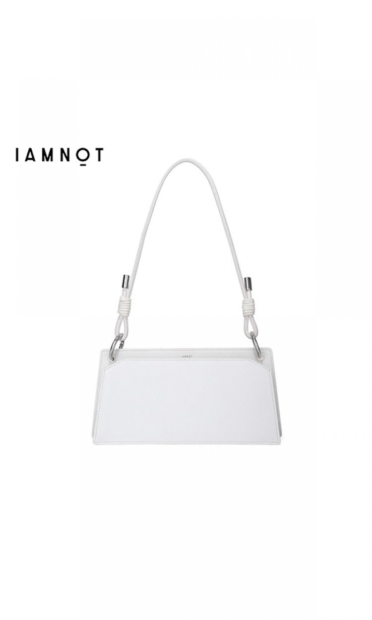 【HXXXXS】IAMNOT原创设计CARMEN BAGS双面包191A429-00A白色（中国仓）