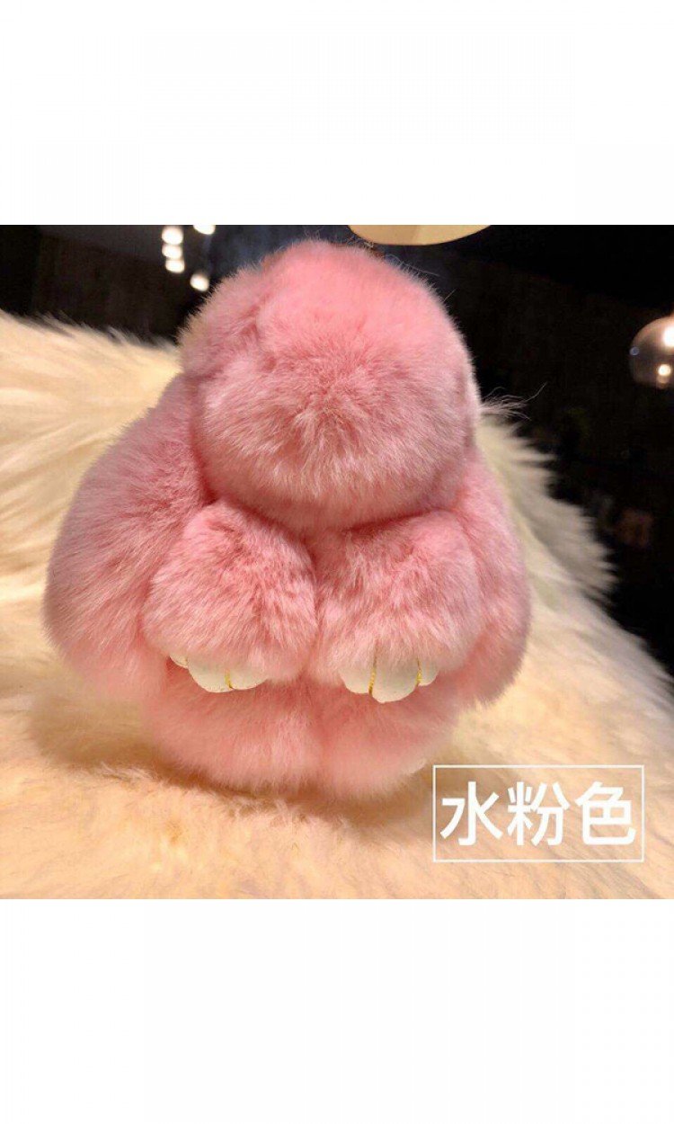 【LITTLE AUSSIE】獭兔毛装死兔浅粉色（中国仓）
