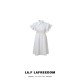 【LA FREEDOM】210529多层飞袖珍珠衬衫连衣裙气质小众设计感（中国仓）