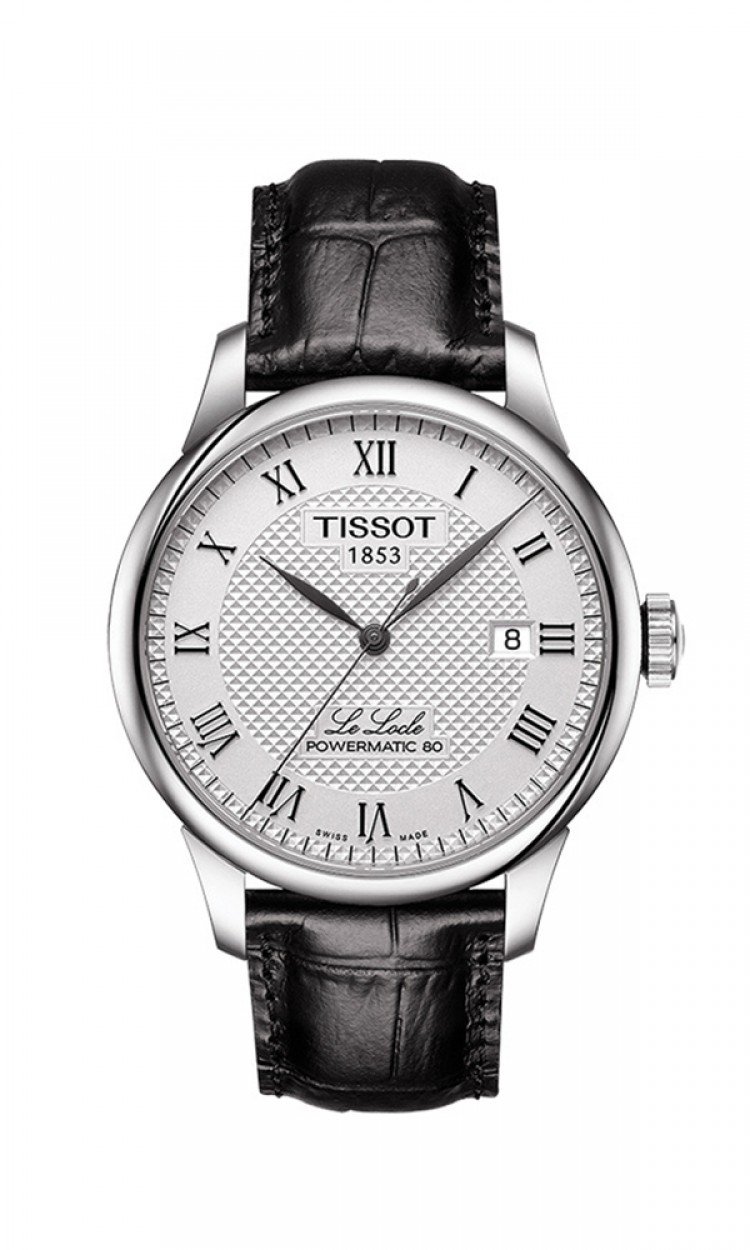 【TISSOT】T0064071603300天梭手表正品力洛克系列机械皮带经典时尚手表男表腕表（中国仓）