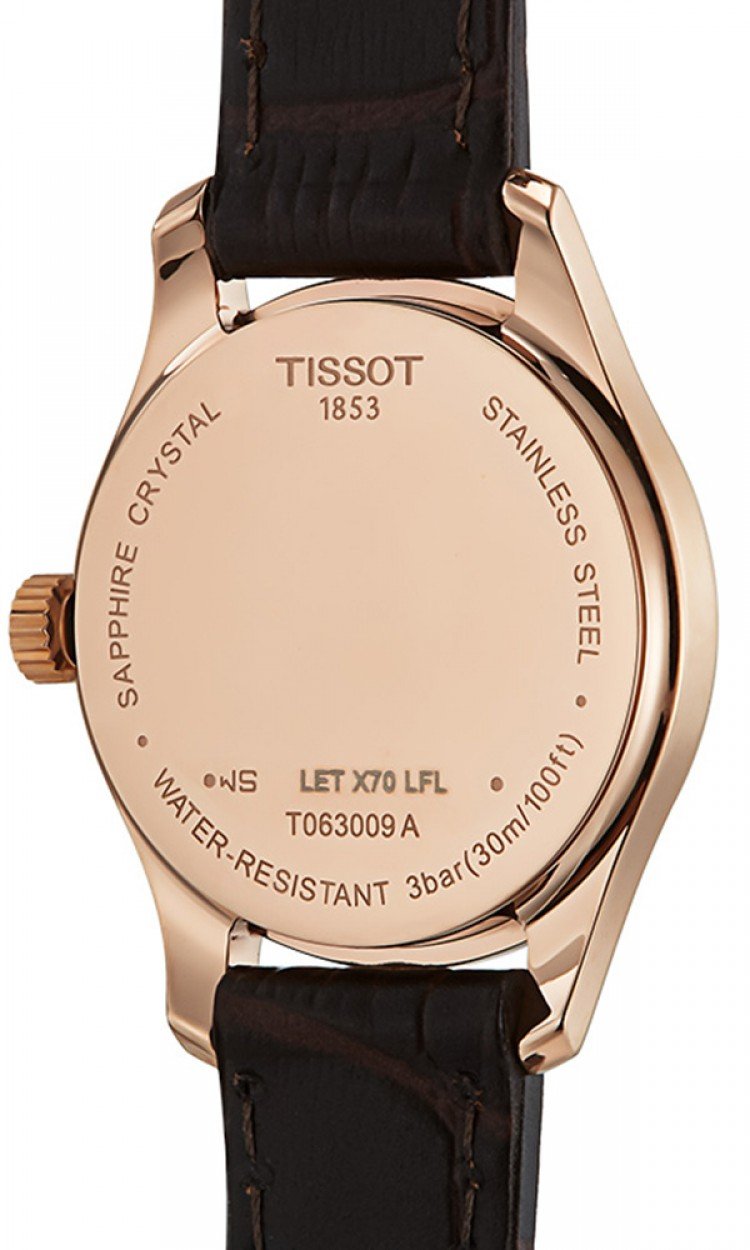 【TISSOT】T0630093601800天梭手表正品俊雅5.15mm纤薄复古石英皮带手表女表（中国仓）