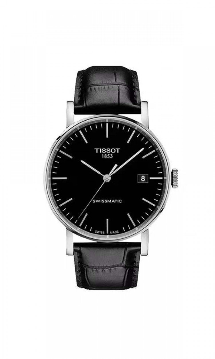 【TISSOT】T1094071605100天梭手表魅时系列经典中性款皮带机械腕表（中国仓）