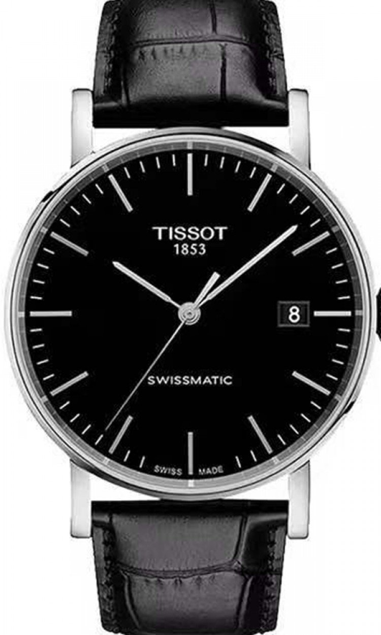 【TISSOT】T1094071605100天梭手表魅时系列经典中性款皮带机械腕表（中国仓）