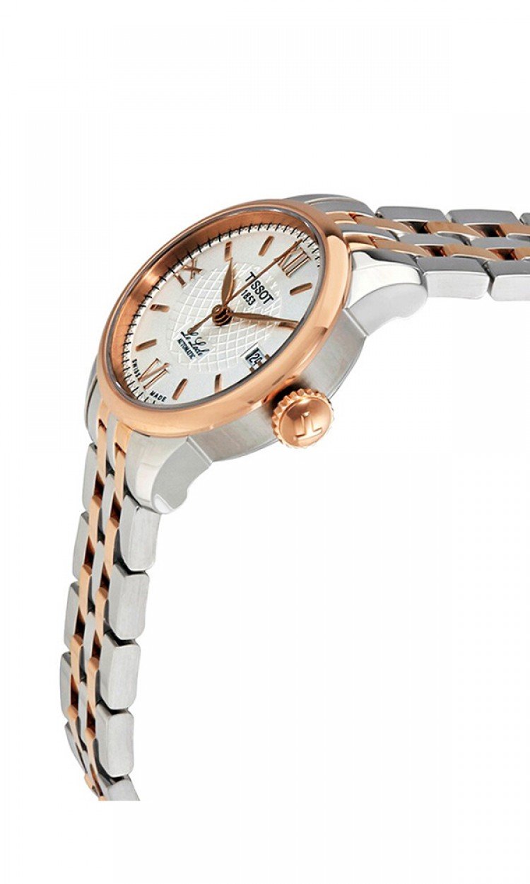 【TISSOT】T41218333天梭手表模板力洛克系列机械女表间金钢带腕表（中国仓）