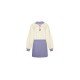 【RUMIA】RM200450新款可爱减龄紫色长颈鹿廓形毛衣套装秋季女百搭（中国仓）