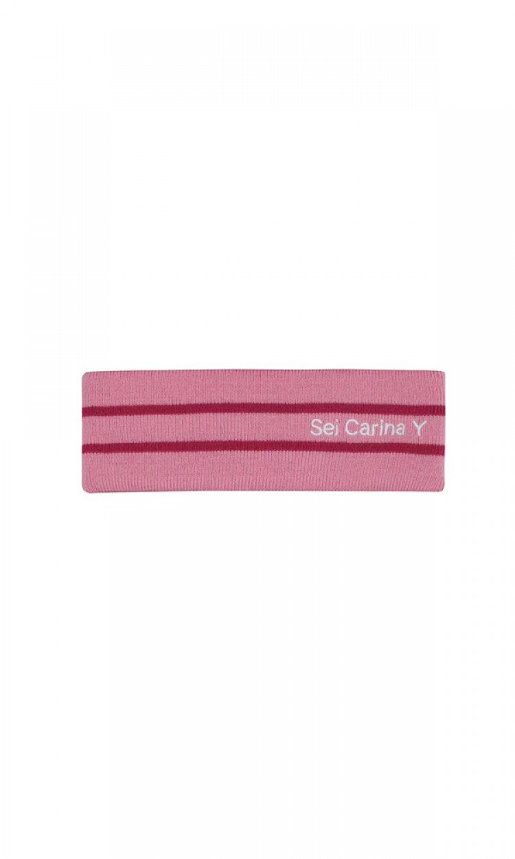 【SEI CARINA Y】18SS-4粉色SeiCarinaY条纹发带（中国仓）
