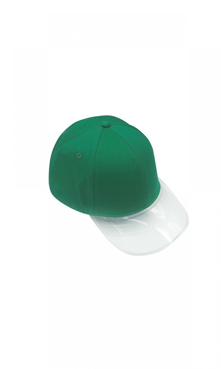 【SEI CARINA Y】18SS-69绿色透明檐棒球帽女款时尚休闲运动透明檐字母（中国仓）