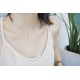 【STUDIO GLAMOR】SG9005041路路通项链-Simple silver necklace（中国仓）