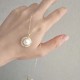 【STUDIO GLAMOR】SG9013008复古项链白色珍珠-Clelia necklace（中国仓）