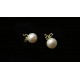 【STUDIO GLAMOR】SG9014030 蝴蝶结耳钉-Bow stud pierced earrings（中国仓）