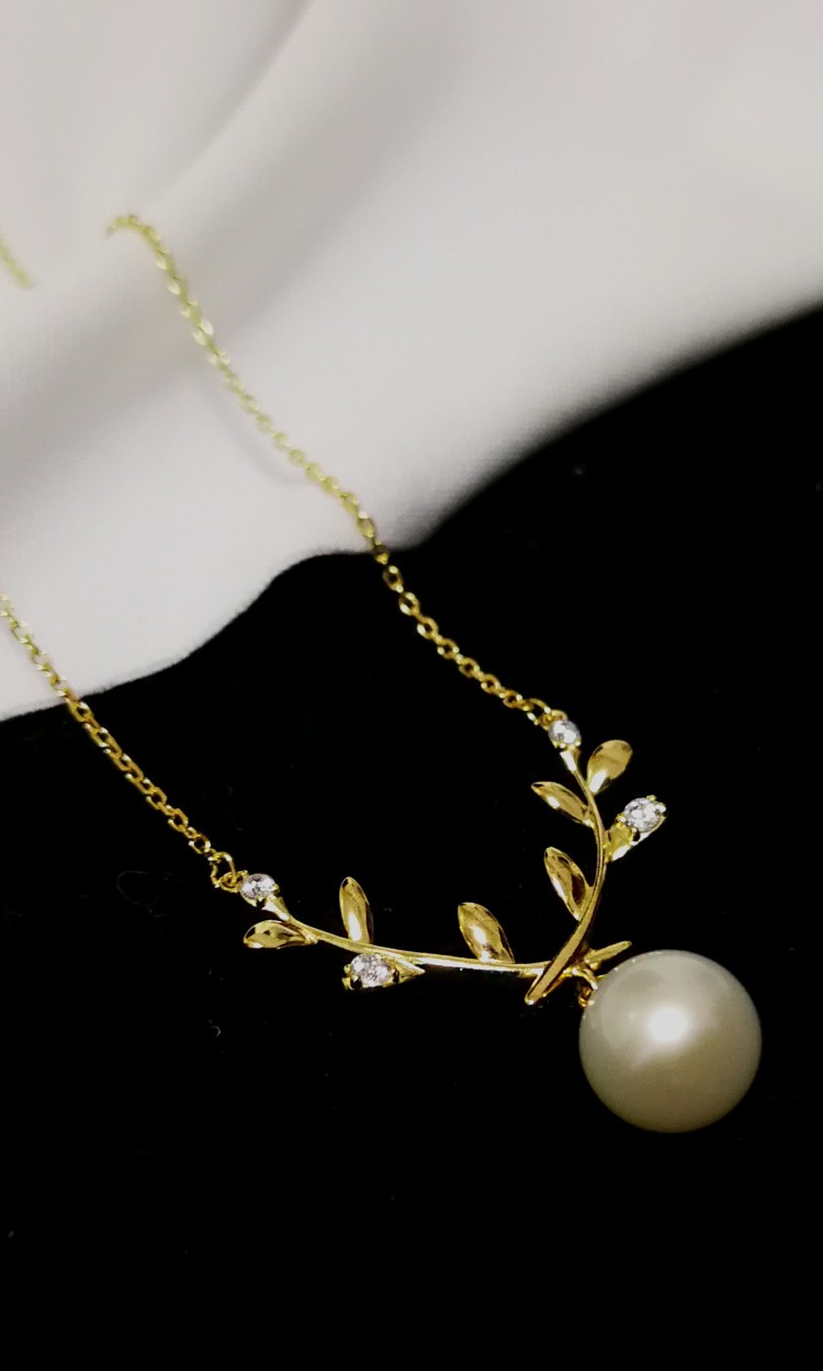 【STUDIO GLAMOR】SG9027040 树枝项链-Sprig necklace（中国仓）
