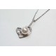 【STUDIO GLAMOR】SG9055007 爱心珍珠项链（中国仓）