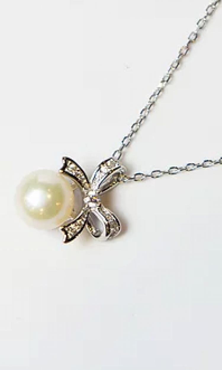【STUDIO GLAMOR】SG9098003梦幻蝴蝶结项链-Cara necklace（中国仓）