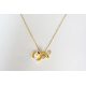 【STUDIO GLAMOR】SG9100005小蜜蜂花朵二合一项链-Bee Necklace（中国仓）