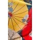 【买一送一】【DK】DW407咖边红黄伞（中国仓）