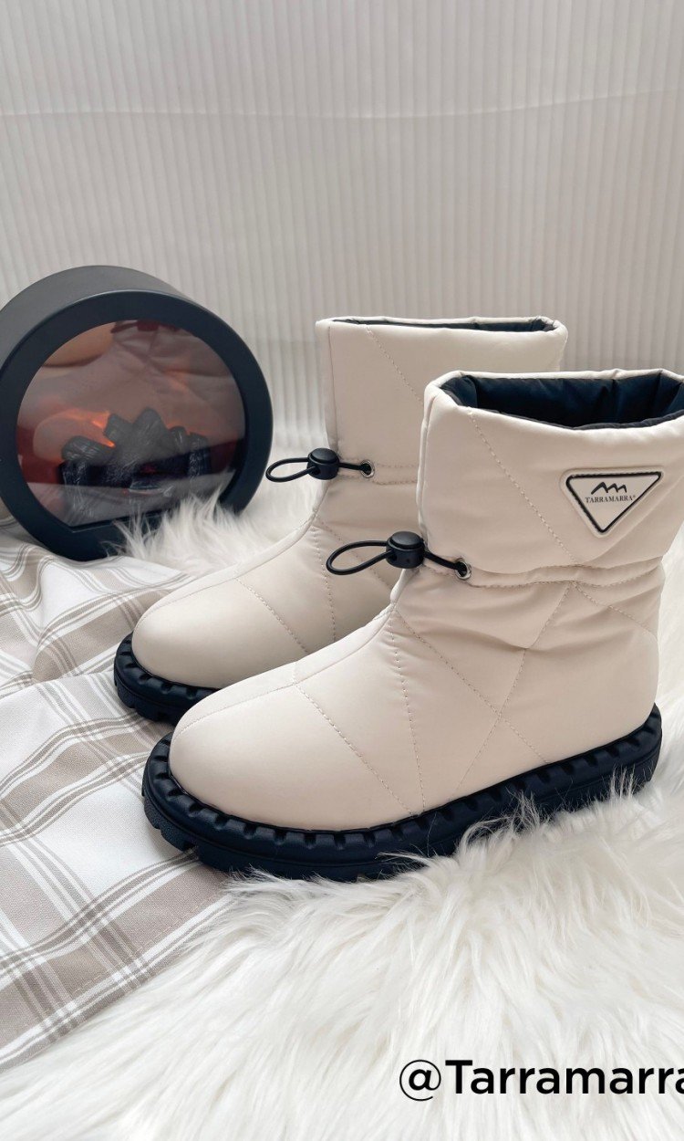 【EVER】TA3084羽绒布抽绳雪地靴预售22年新款（中国仓）