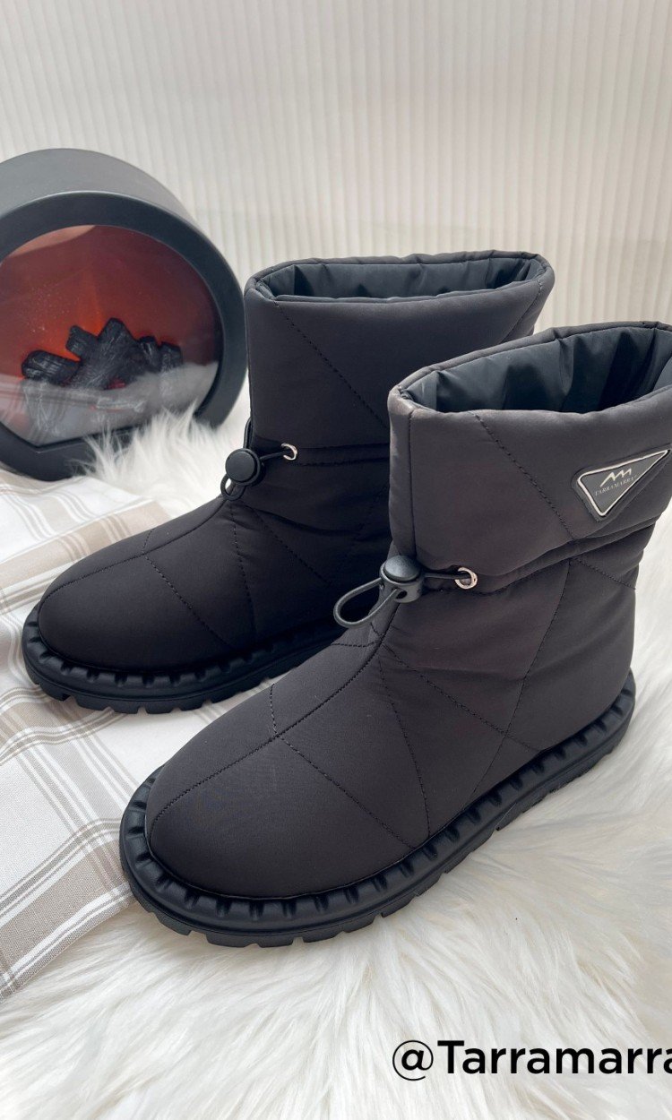 【EVER】TA3084羽绒布抽绳雪地靴预售22年新款（中国仓）