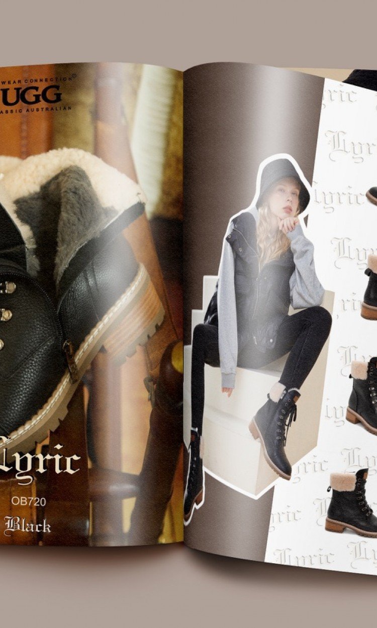 【OZWEAR】OB720女士牛皮休闲马丁靴22年新款（澳洲直邮）