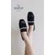 【OZWEAR】OZW255复古艾琳娜珍珠链条乐福鞋预售（中国仓）