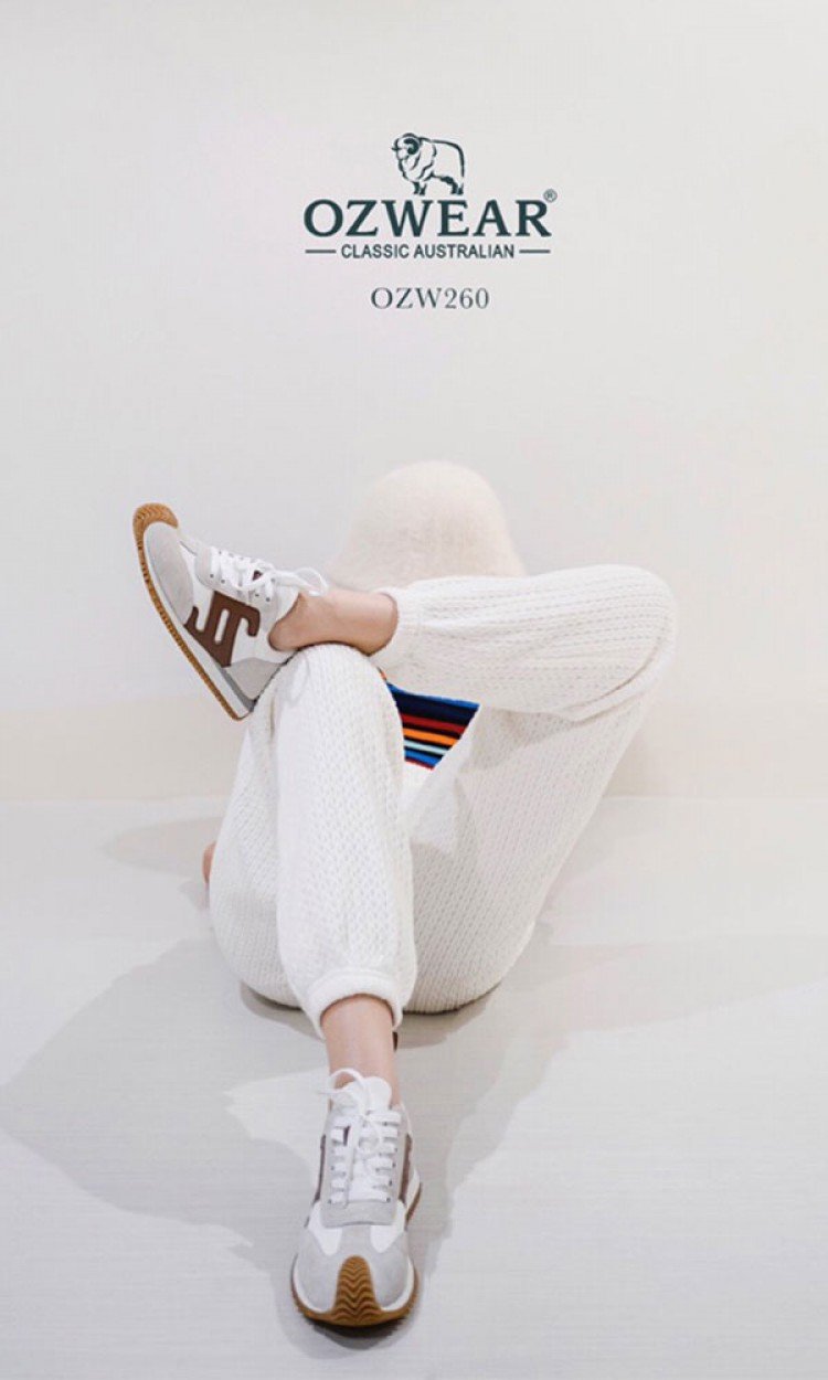 【OZWEAR】OZW260女款梅格休闲复古阿甘运动鞋（中国仓）