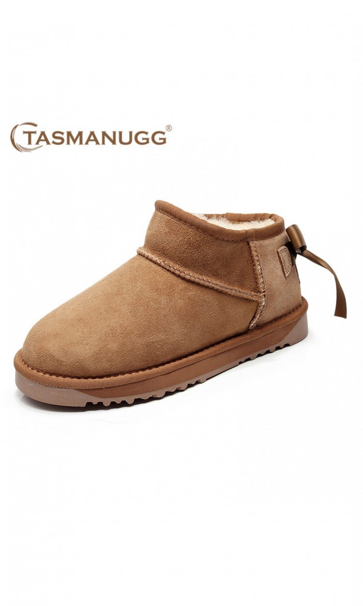 【TASMAN】TAS990258斜口蝴蝶结靴（中国仓）