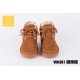 【WOOLLY KIDS】WK051儿童咖啡棕面包鞋（中国仓）