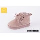 【WOOLLY KIDS】WK054儿童蔷薇粉面包鞋（中国仓）