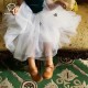 【WOOLLY KIDS】WK092爱丽丝公主鞋栗色黄（中国仓）