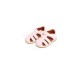 【WOOLLY KIDS】WK139迷你甲壳虫凉鞋草莓粉（中国仓）