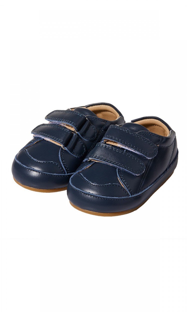 【WOOLLY KIDS】WK143新款马卡龙学步鞋海军蓝（中国仓）