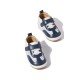【WOOLLY KIDS】WK156新款小菠萝款学步鞋软底防滑透气深海蓝（中国仓）