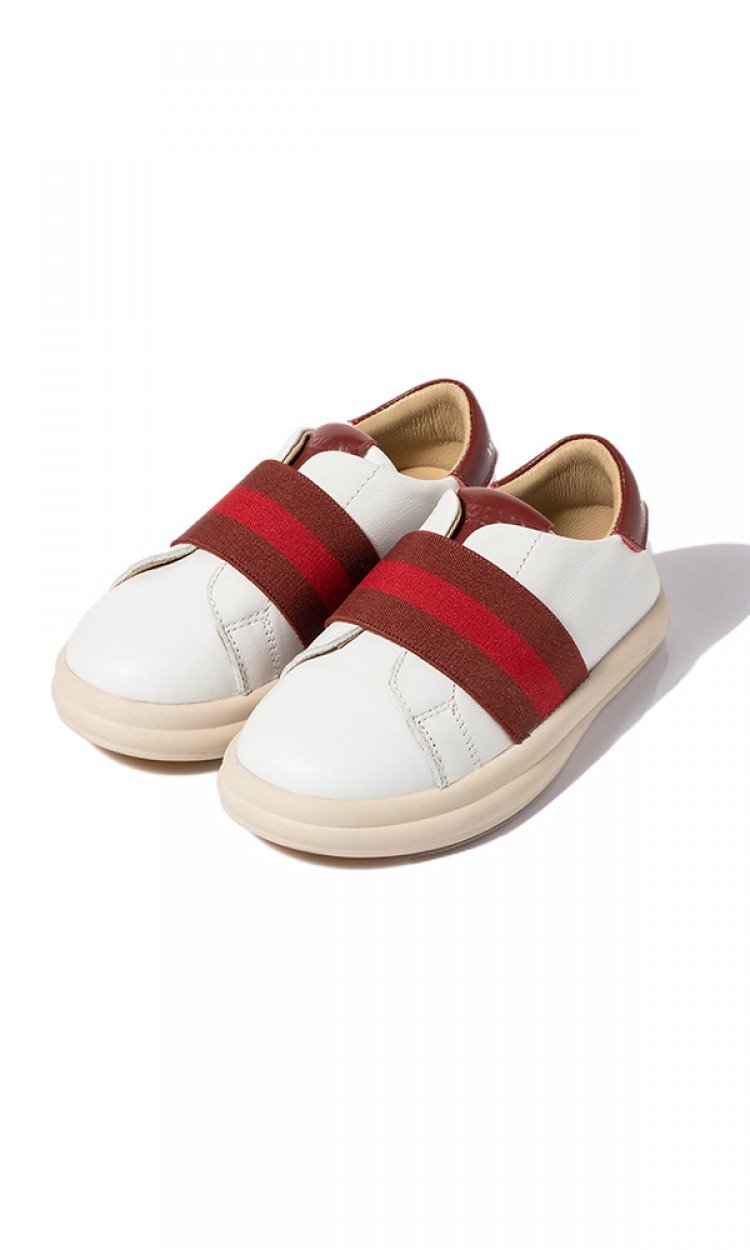 【WOOLLY KIDS】WK157帕拉瓦款低帮休闲板鞋童鞋咖啡红（中国仓）
