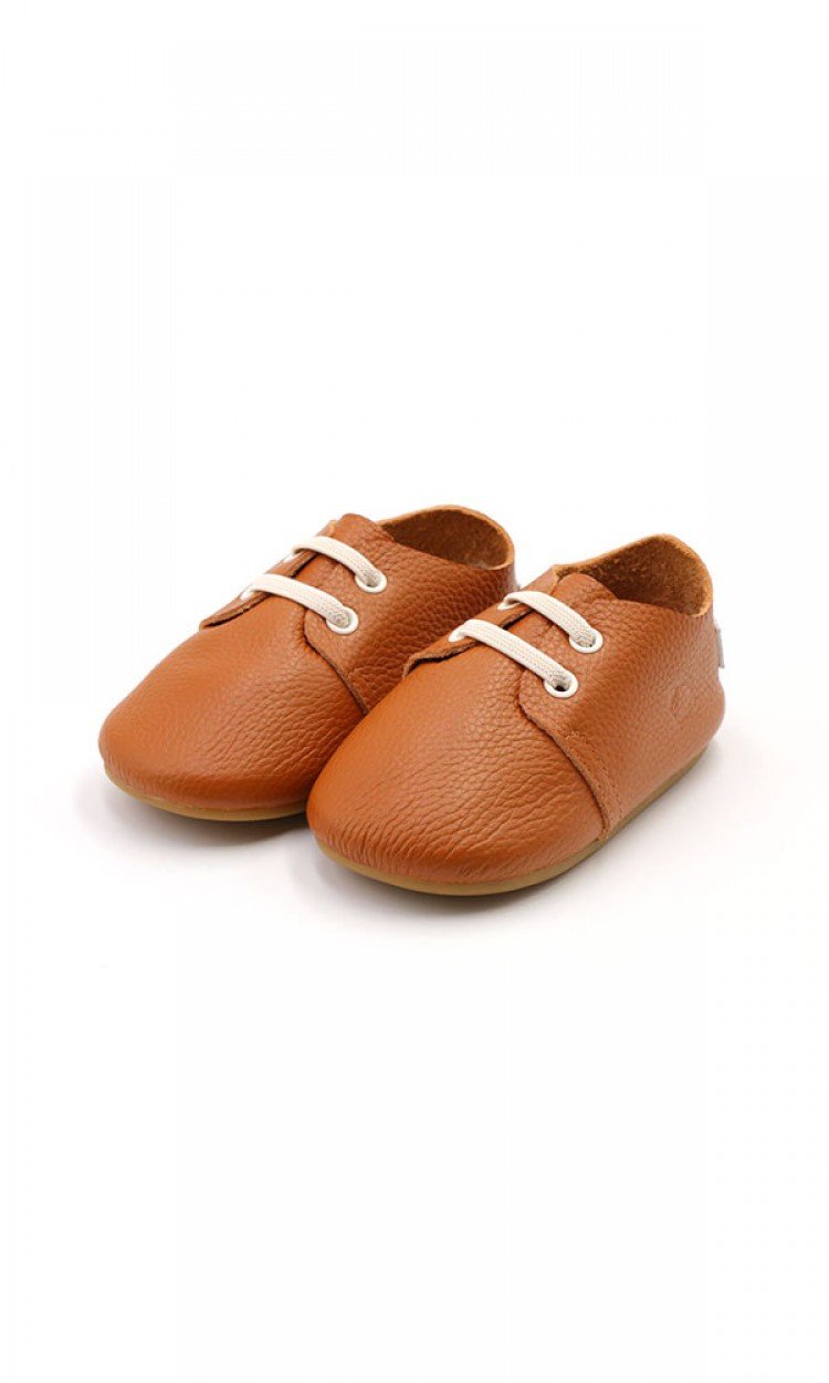 【WOOLLY KIDS】WK225可可棕舒芙蕾系列儿童鞋新款（中国仓）