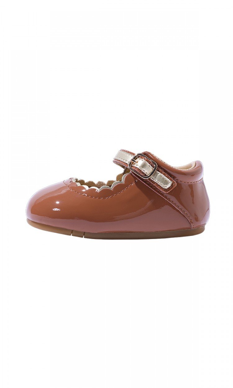 【WOOLLY KIDS】WK355莉拉款镜面光感漆皮鞋面甜美公主风（中国仓）