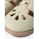 【WOOLLY KIDS】WK379施帕尔春季新款亚麻色女童皮鞋儿童单鞋头层牛皮小公主鞋（中国仓）（中国仓）