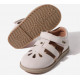 【WOOLLY KIDS】WK378施帕尔春季新款希利尔粉女童皮鞋儿童单鞋头层牛皮小公主鞋（中国仓）